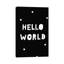 «Hello World», reproduction d'art textuel-52840235-52840225-52840227