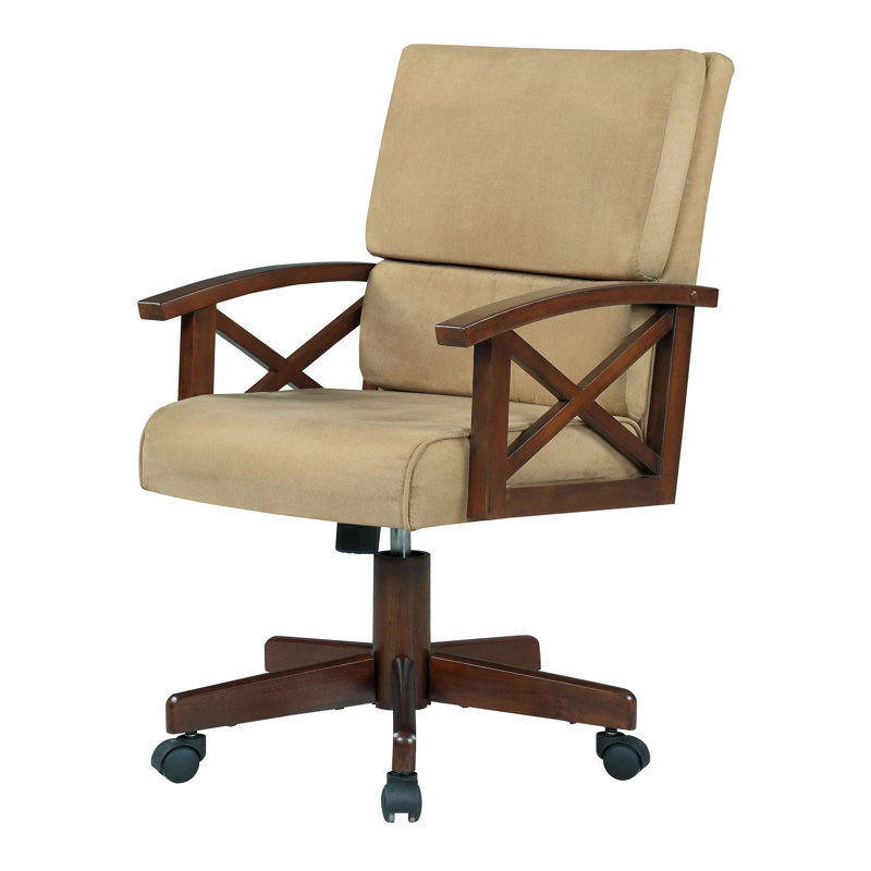 Upholstered Swivel Dining and Game Chair Tobacco