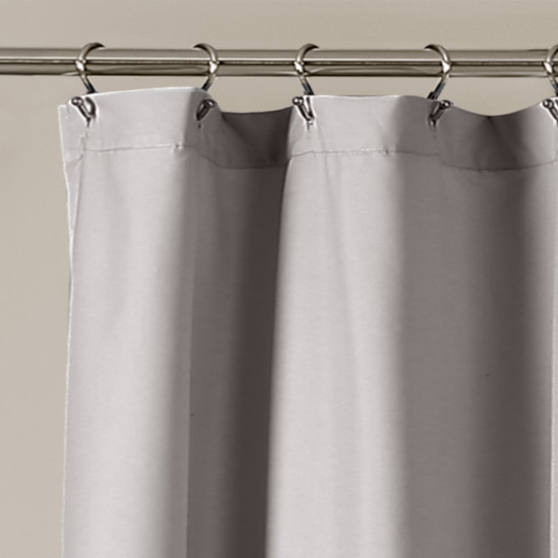 Rideau de douche Ella, gris