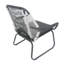 Ensemble de conversation 3 pièces Milan - ensemble de mobilier d'extérieur moderne avec coussins pour les conversations sur le patio, le jardin ou le balcon