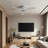 AuraVista 52 in. Flush Mount Ceiling Fan with Reversible DC Motor and Remote Control