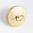 Keya 1 - Light Brass Dome Pendant