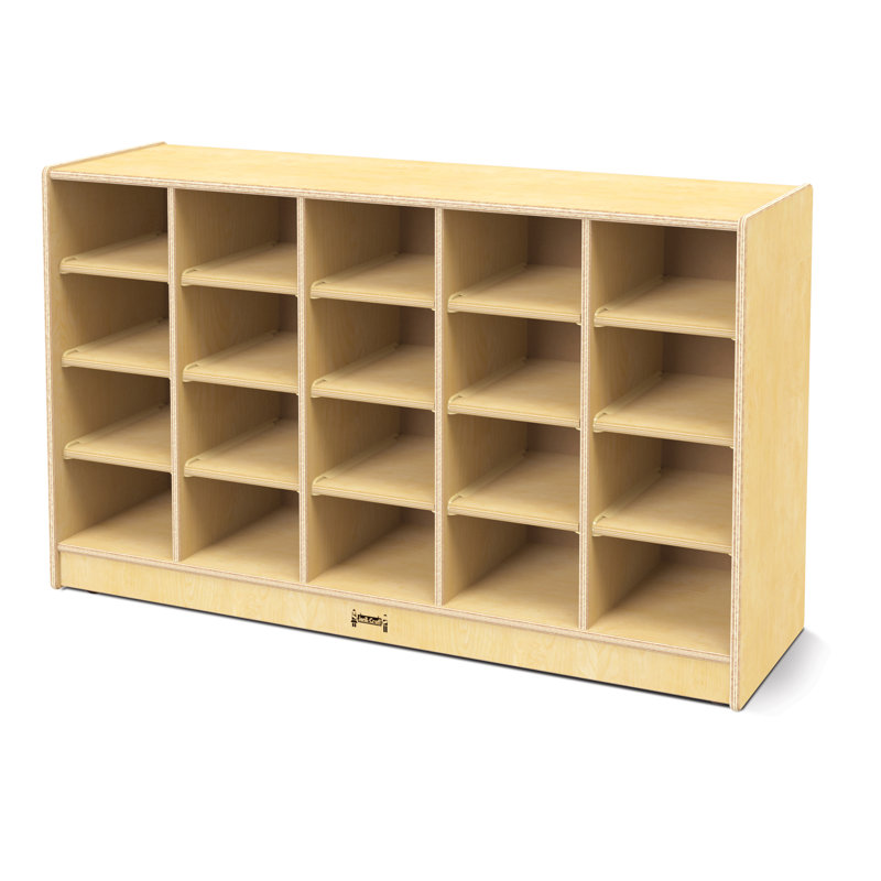 Rangement mobile à 20 casiers Jonti-Craft, Aucun, Effaçable magnétique