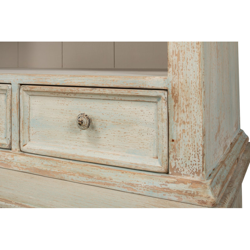 Angelique Solid Wood China Cabinet