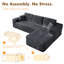 Canapé modulaire rembourré 2 pièces Boneless-1125456928-1125456954
