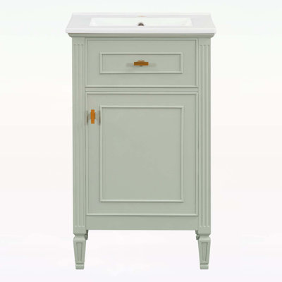 Meuble-lavabo charmant pour petite salle de bain
