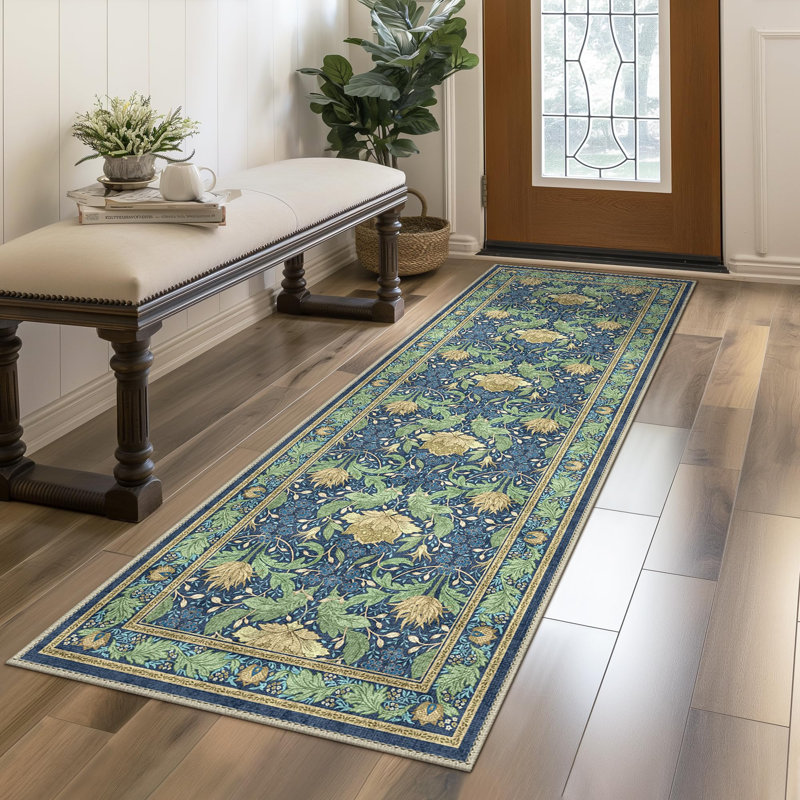 Non-Skid Machine Washable Area Rug, Rectangle 5' x 7'