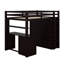 Full Loft Bed With Desk,Drawers And Wardrobe-62928587