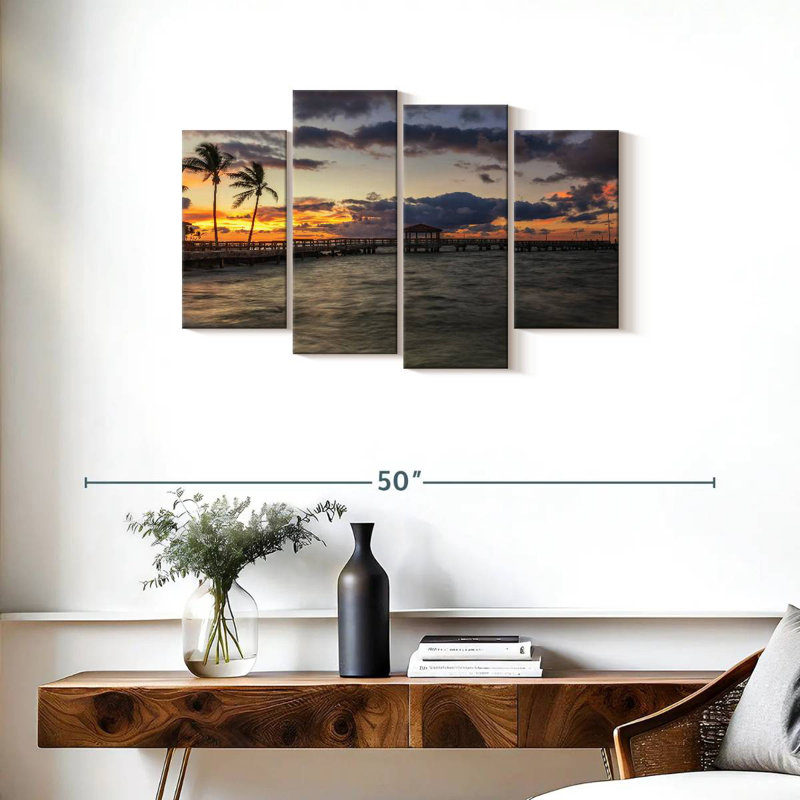 Gillard Key West Twilight Gillard, 22" H x 36" W