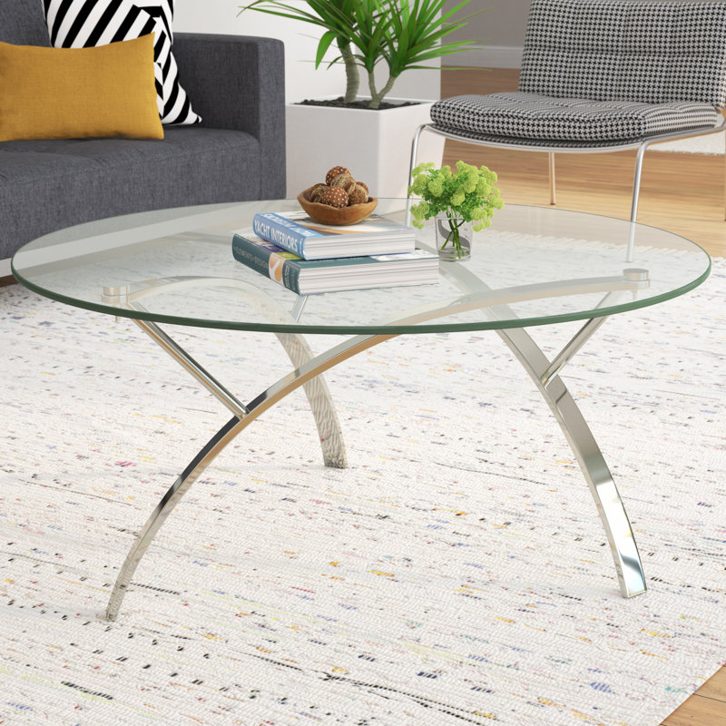 Arthurson Glass Top Coffee Table