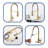 MONSFEST Pull Down Kitchen Faucet