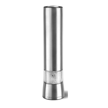 Aptoco Flathead Electric Salt and Pepper Grinder, Salt & Pepper Mill Set  with Adjustable Coarseness