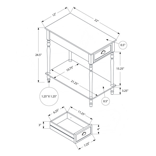 Dimensions du produit