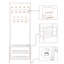 Steel Freestanding 18 - Hook Coat Rack-711883165