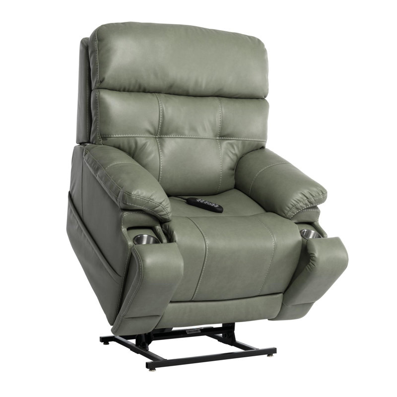 Fauteuil inclinable de massage Lift Power, Olive