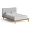 Ensemble de chambre avec grand lit 3 pièces Alab-97017618-97017617