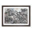 Four Pine Trees by Shen Zhou - Framed Print-55577579-55577582