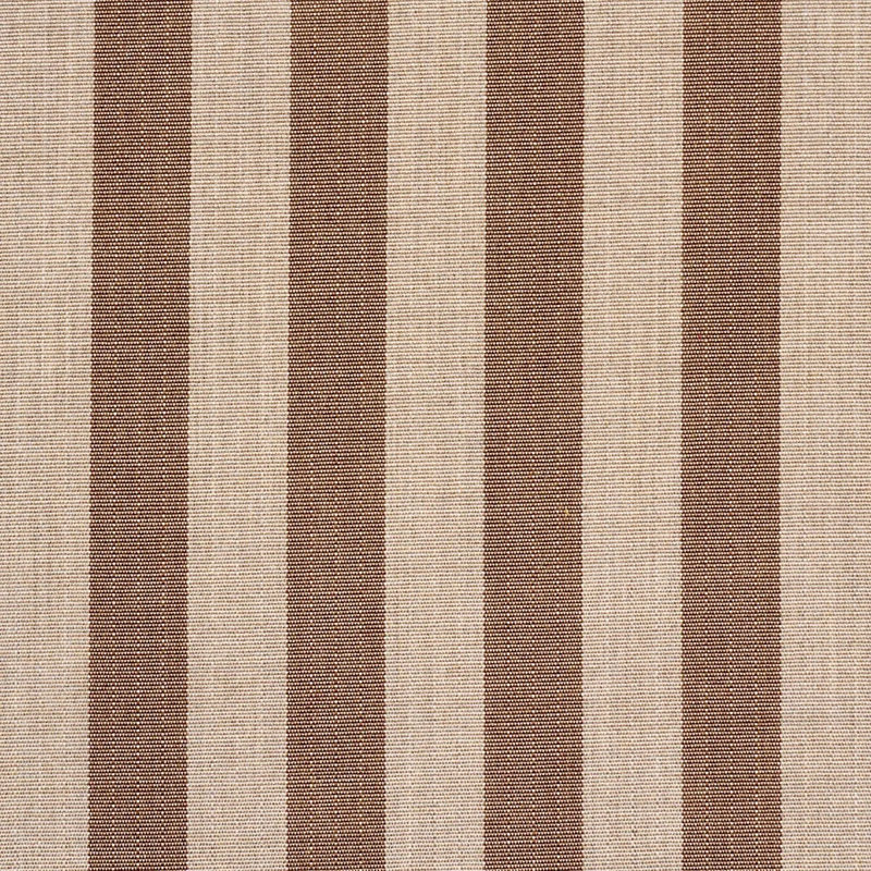 Tissu rayé intérieur / extérieur Hanson, Brun