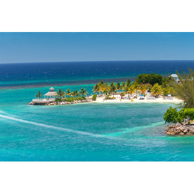 Ocho Rios, Jamaica - Wrapped Canvas Print