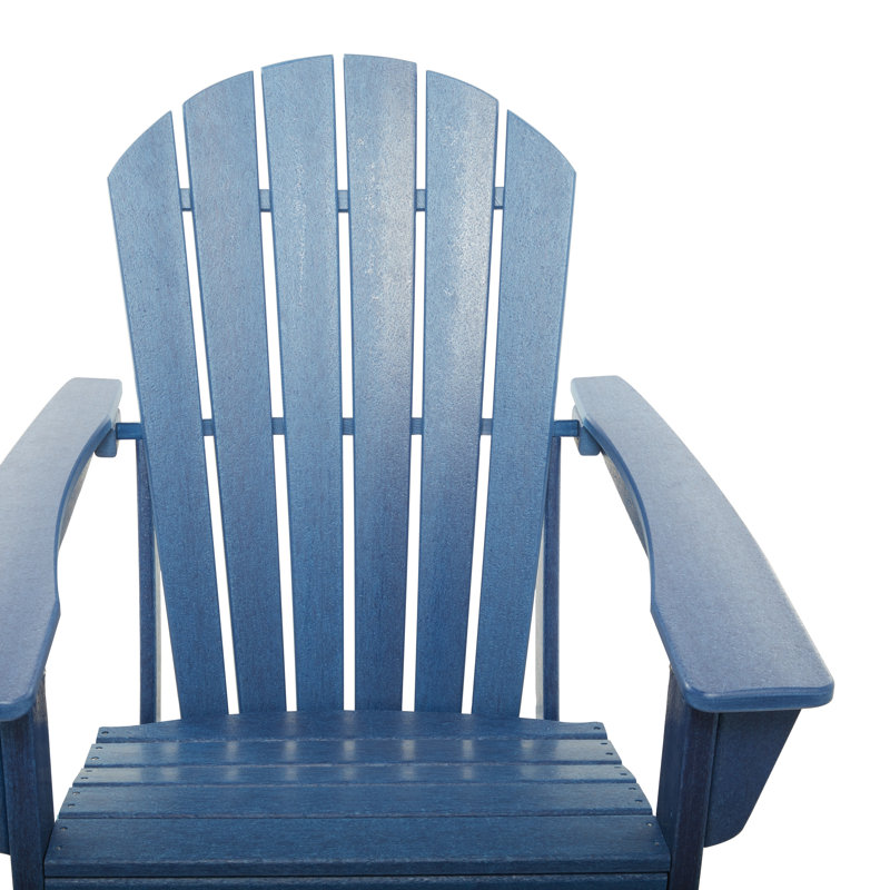 Resin Indoor Outdoor Adirondack Chair, Dark Blue