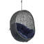Modway Hide Sunbrella Fabric Swing Outdoor Patio Lounge Chair without Stand-814920094