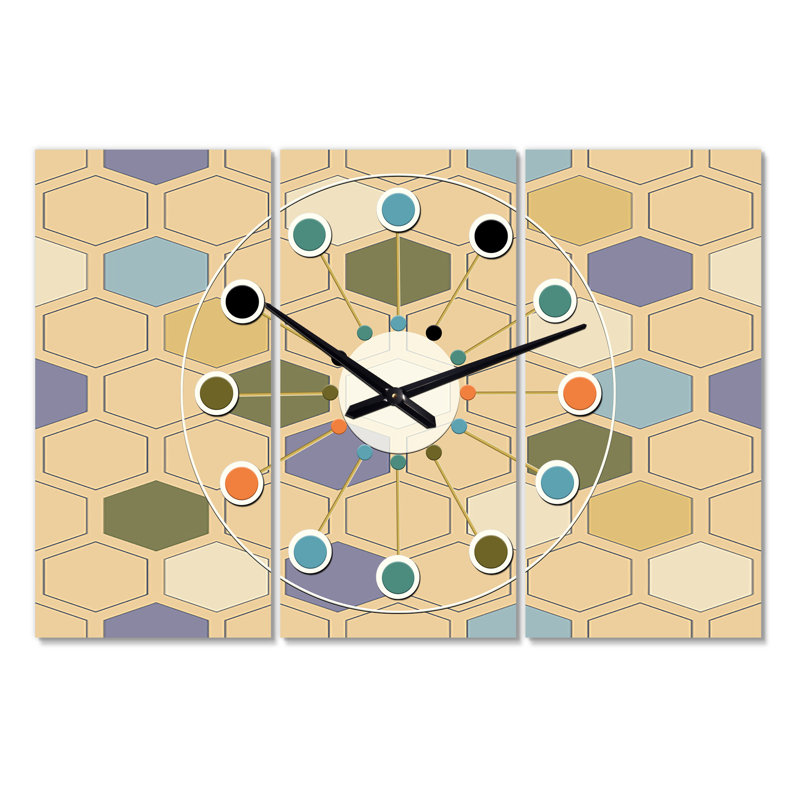 Mid-Century Wall Clock