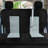 Diamond Stitched Flat Cloth Car Seat Covers Full Set-87289359