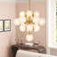 Lustre moderne en verre Scituate-88410987
