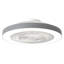 Ventilateur de plafond encastré noir de 20 po avec éclairage, profil bas, application et télécommande, moteur à courant continu silencieux à 6 vitesses, DEL à intensité variable pour la chambre à coucher-295176454-295176451-290089828