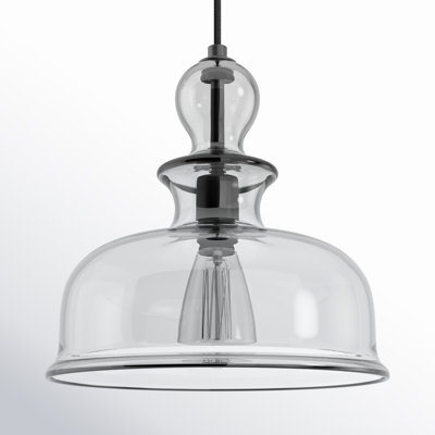 Tilden Single Light Glass Dimmable Pendant