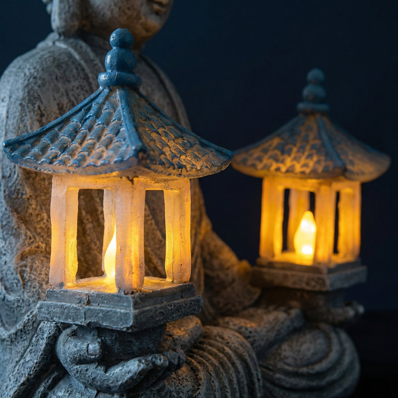 Statue solaire de Bouddha