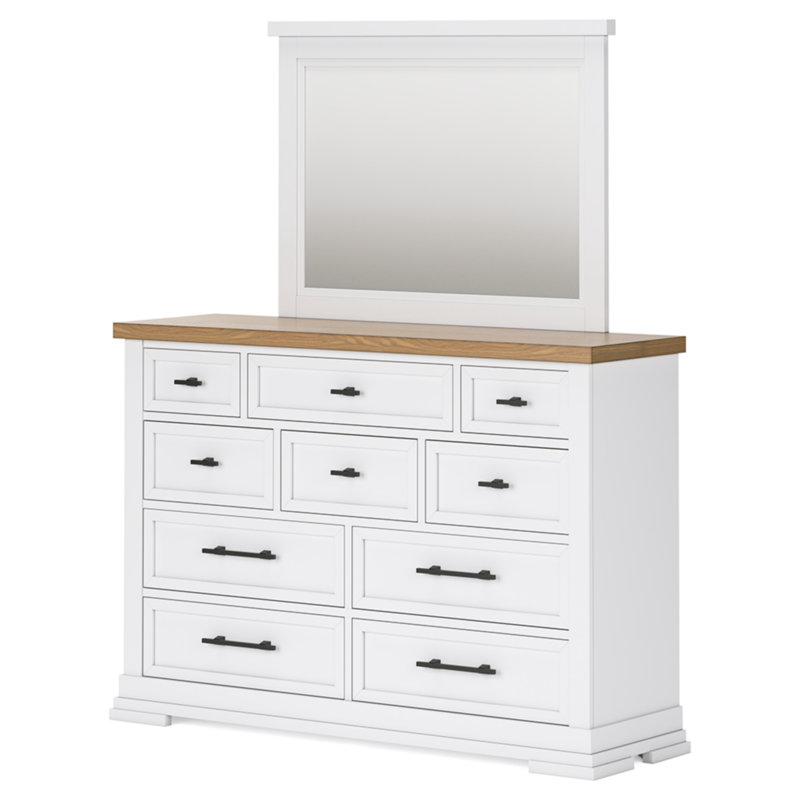 Leanore Dresser And Mirror