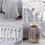 Couverture tissée à chevrons 100% coton Southdad Agadir avec frange décorative à pampilles-70069207-70069208