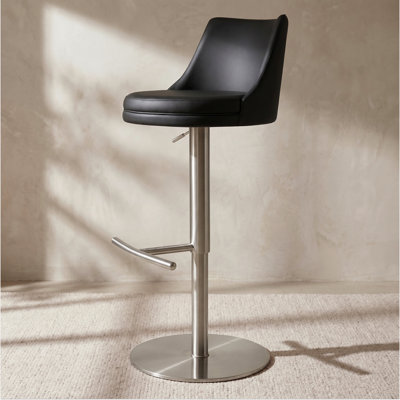 Tabouret de comptoir pivotant lisse Yark