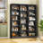 Wakil 74.02" H x 58.7" W 6-Tier Wood Bookcase-1506212949