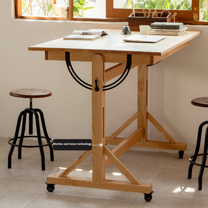 American style movable desk