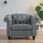 Chaise d'appoint d'intérieur simple pour le salon