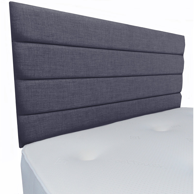 Moyo Upholstered Headboard, Single (3'), Slate Grey