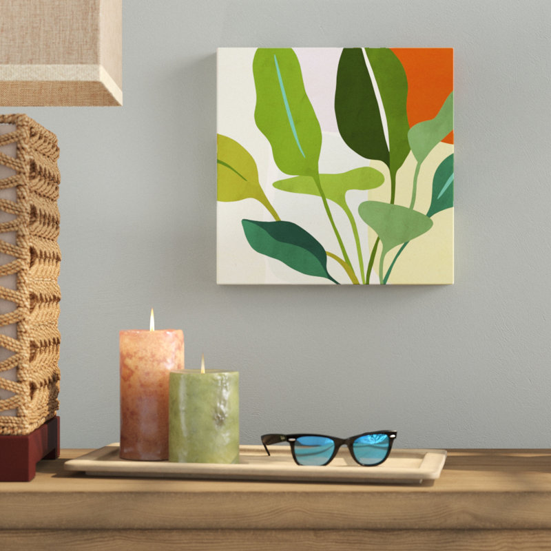 Tropica II by Victoria Borges - Wrapped Canvas Print, 30cm H x 30cm W
