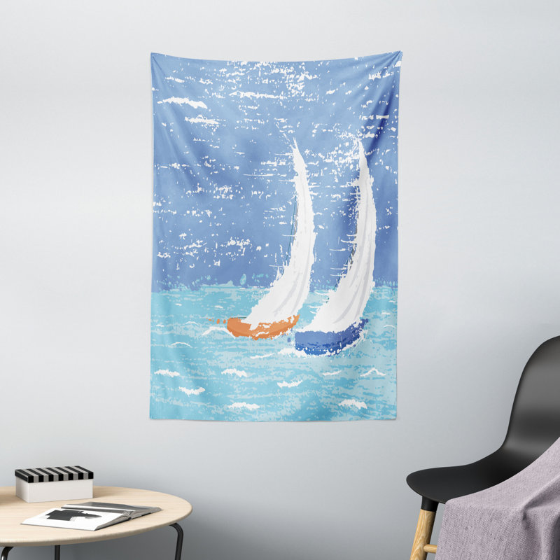 Tapisserie européenne en polyester, H 60 po x l 40 po