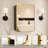 16"x 20" Medicine Cabinet with Stainless Steel Framed Mirror,Recessed or Surface Mounted Mirror Cabinet,Storage Cabinet for Bathrooms, Guest Rooms, Apartments, Farmhouse Decor-1537618994-1537636941