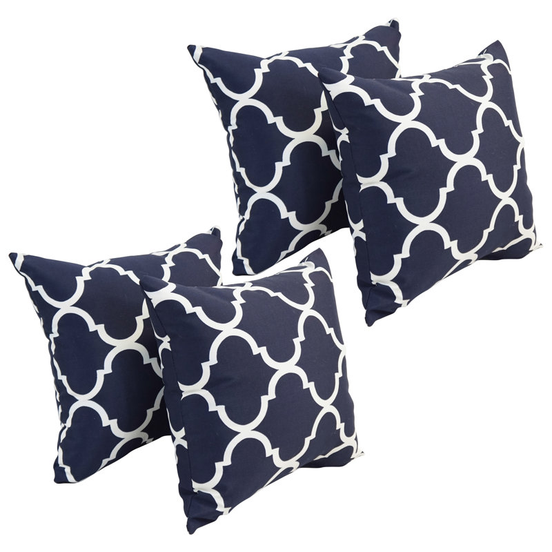 Coussin décoratif d'extérieur / extérieur, Bleu marine Landview