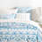 Knight Wood Kit Kemp x Annie Selke Knight Wood Cutwork Lapis Coverlet-96887311-96887310