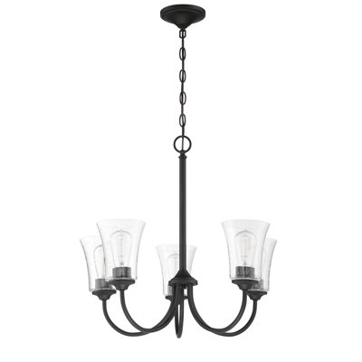 Lustre classique / traditionnel à 5 lumières de style bougie Pembe