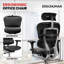 Chaise de travail ergonomique en cuir Ergohuman
