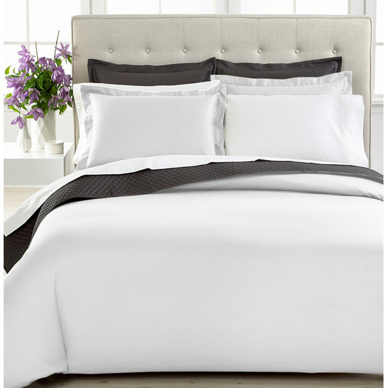 Modern & Contemporary Duvet Cover, Full/Queen Duvet Cover + 2 Standard Shams, Taupe