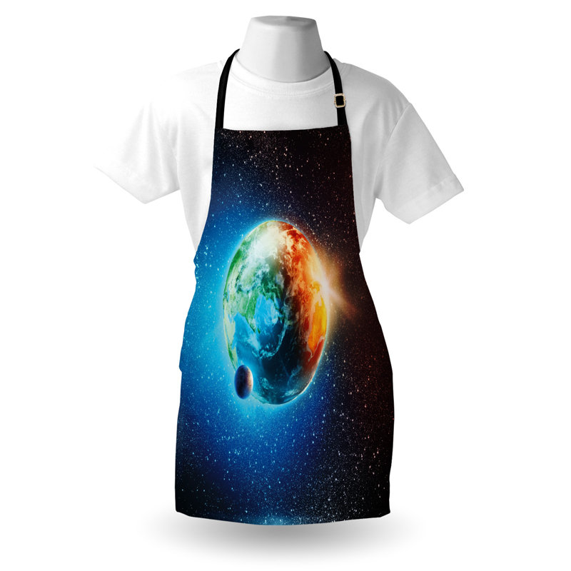No Pattern Bib Apron