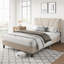 Lit plateforme tapissier avec tête de lit ajustable-417069816-417069819-428918557