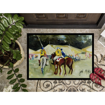 Polo Non-Slip No Pattern Doormat