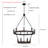 Adriana 15-Light 2-Tier Dimmable Wagon Wheel Chandelier-1724791250